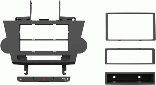 Metra - Dash Kit for 2008-2012 Toyota Highlander (with NAV) Vehicles - Black