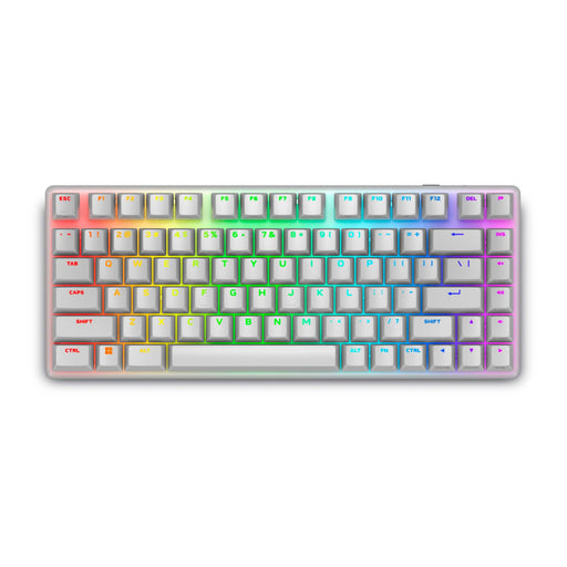 Alienware - Pro 75 Wireless Mechanical Gaming Keyboard with RGB Back Lighting - Lunar Light