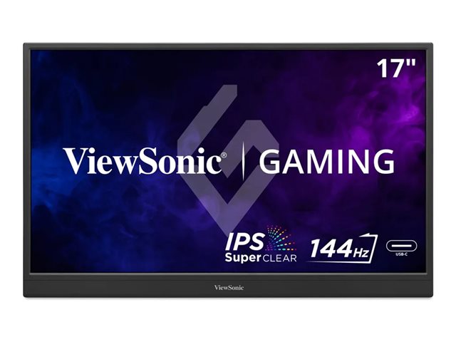 ViewSonic - VX1754 17.3" IPS LED FHD 144Hz 4-ms Monitor (USB) - Black