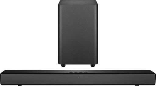 Insignia - 2.1 Channel Soundbar with Wireless Subwoofer DTS VirtualX Bluetooth and Dialogue Enhancement - Black