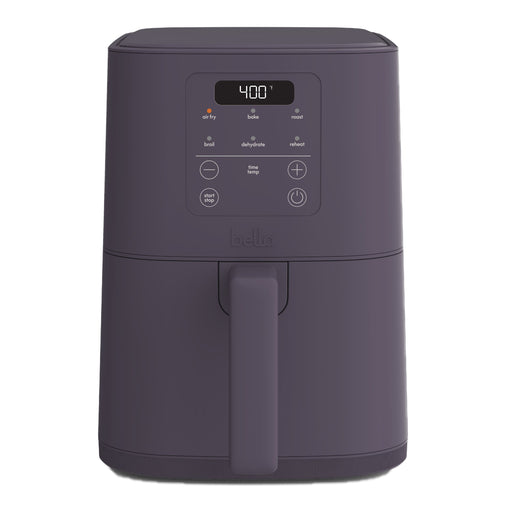 Bella - Fits-anywhere Kitchenware 4-qt. Slim Air Fryer - Plum