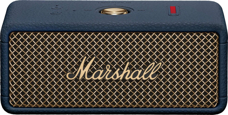 Marshall - Emberton III Portable Bluetooth Speaker with Rugged Waterproof / Dust-proof Wireless Design - Midnight Blue