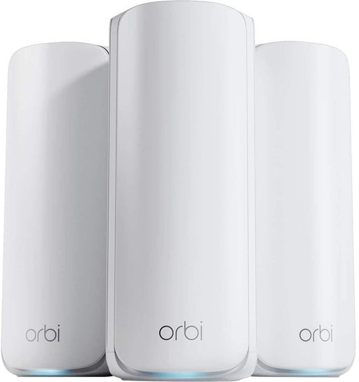 NETGEAR - Orbi 870 Series BE21000 Tri-Band Mesh Wi-Fi 7 System (3-pack) - White