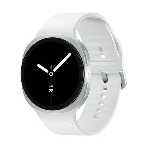 Samsung - Galaxy Watch8 Aluminum Smartwatch 44mm LTE - Silver - (2025)