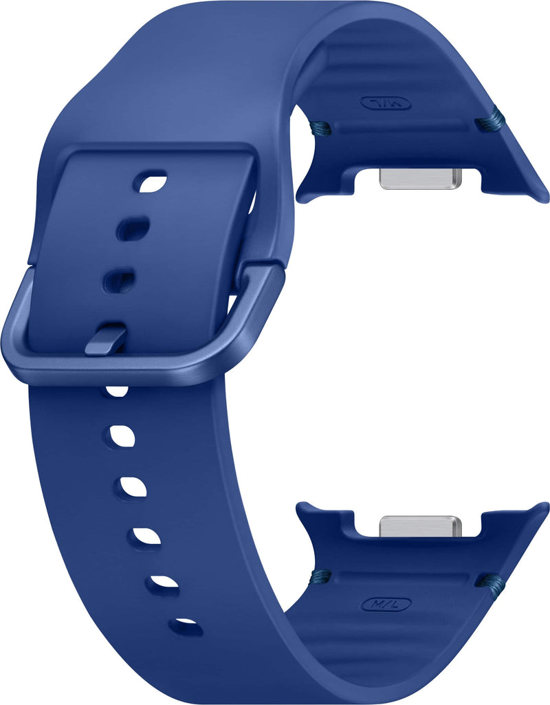 Samsung - Sport Band for Galaxy Watch8 and Galaxy Watch8 Classic M/L - Blue
