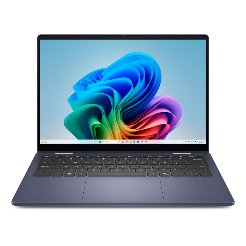 Dell - Plus - Copilot+ PC - 14" 2K 2-in-1 Touchscreen Laptop - AMD Ryzen AI 7 350 2025 - 16GB Memory - 1TB Storage - Midnight Blue