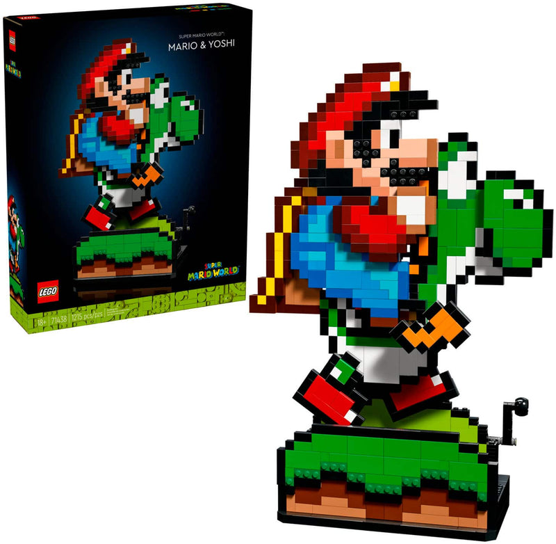 LEGO - Super Mario Super Mario World Mario  Yoshi Nintendo Figure 71438