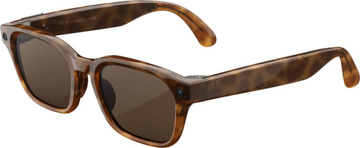 Adventurer - Smart AI glasses — Meta AI 12MP Camera Live Translate — Brown Lenses - Classic Tortoise