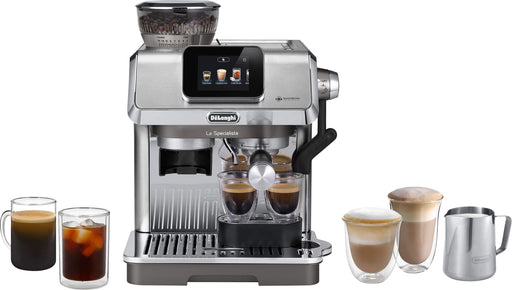 De'Longhi - La Specialista Touch Espresso Machine with Cold Brew  Automatic Frothing - Stainless Steel