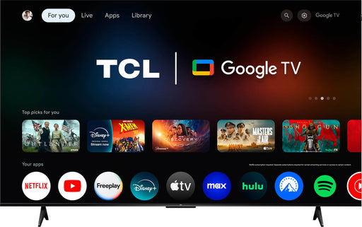TCL - 85" Class Q5K Series 4K UHD QLED LED Smart Google TV (2025)