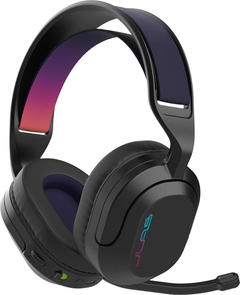 JLab - Nightfall Wireless Bluetooth Gaming Over the Ear Headset - Black