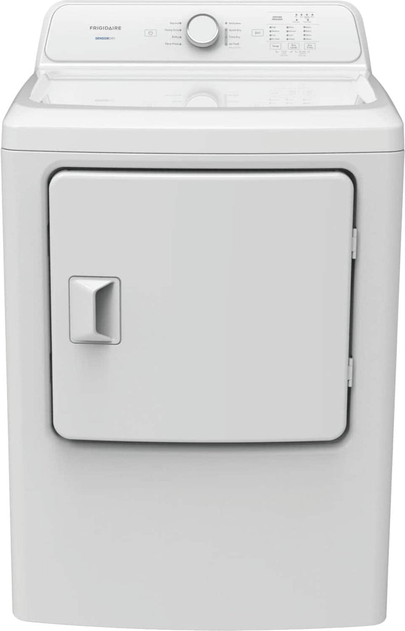 Frigidaire - 7 Cu. Ft. Electric Dryer with 8 Dry Cycles - White