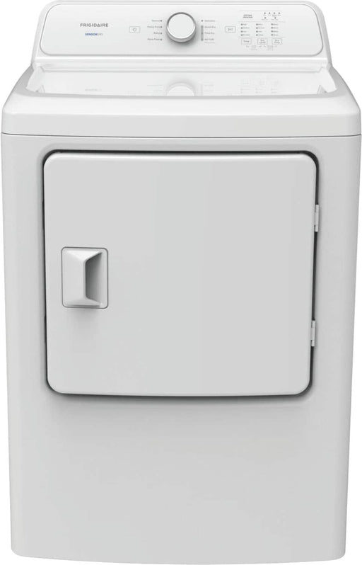 Frigidaire - 7 Cu. Ft. Electric Dryer with 8 Dry Cycles - White