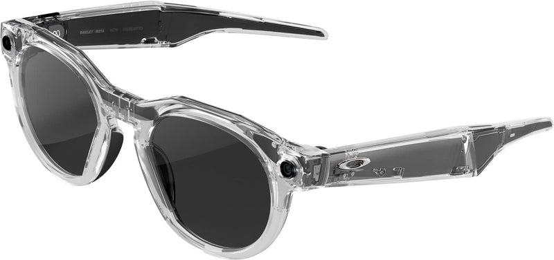 Oakley Meta - HSTN glasses - with Meta AI Audio Photo Video Compatibility - to Grey Transitions Lenses - Clear