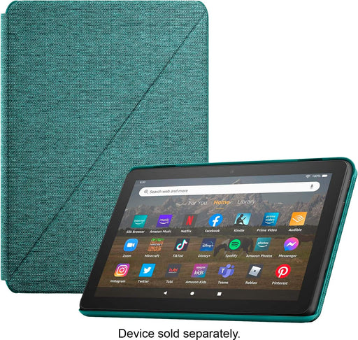 Amazon - Fire HD 8 Cover  Protective Cover (Fits the 12th gen Fire HD 8 Tablet) - Emerald