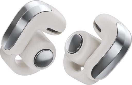 Bose - Ultra Open Earbuds (2nd Gen) - Wireless Bluetooth Open Ear Earbuds with Immersive Audio and Wireless Charging - White Smoke