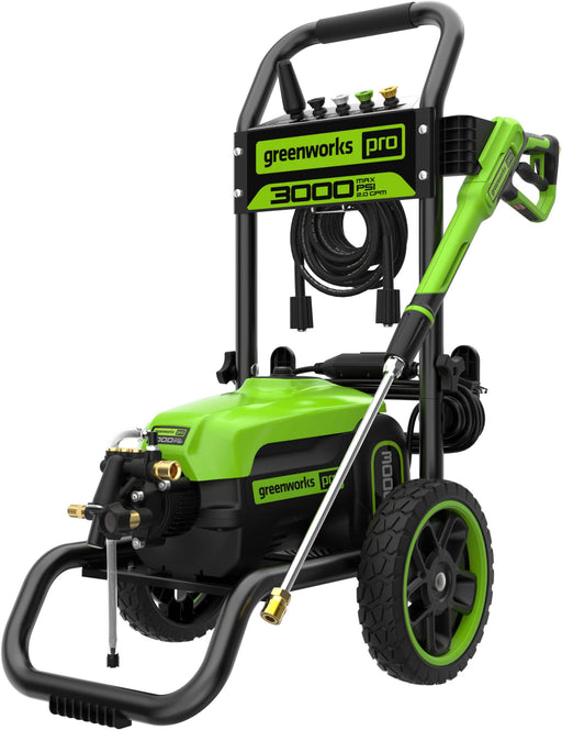 Greenworks - 3000 PSI Electric Pressure Washer - Green