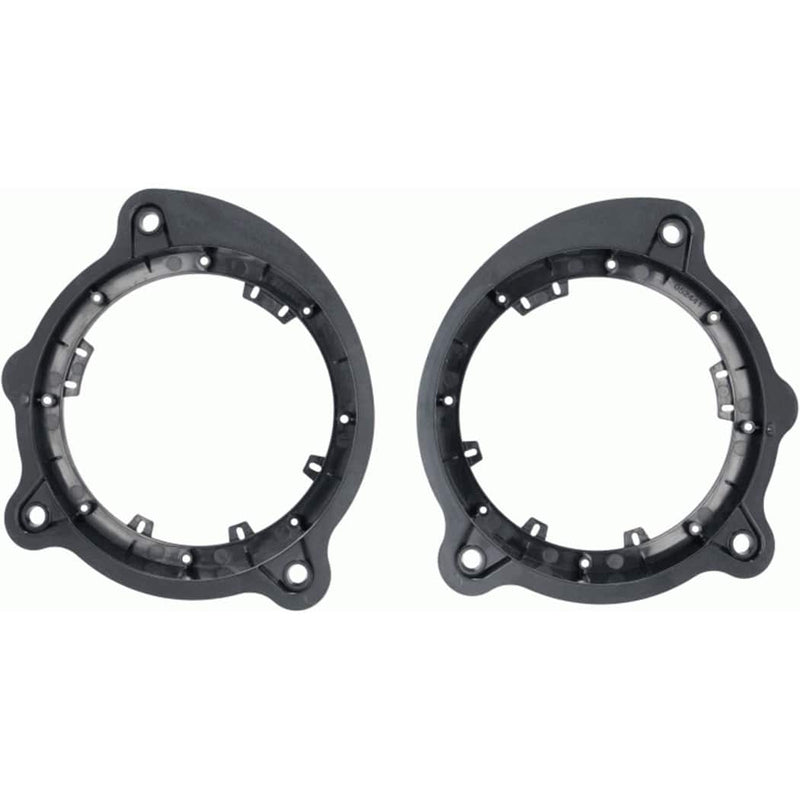 Metra - Speaker Adapter Plate for Select Mercedes 2000-2006 Vehicles (2-Pack) - Black