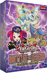 Konami - Yu-Gi-Oh Battles of Legend Glorious Gallery 4Pk with Field Center Card
