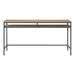 OSP Home Furnishings - 60" Writing Desk - Gray/Brown