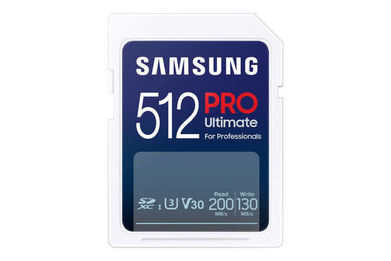 Samsung - Pro Ultimate 512GB SDXC Memory Card