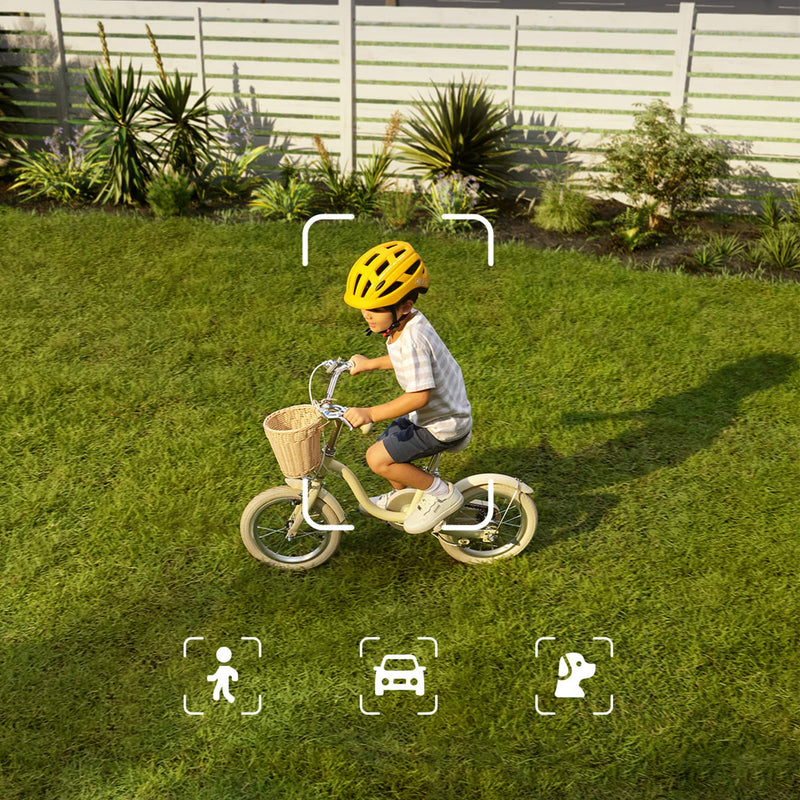 eufy - Smart Wi-Fi C30 2K Wireless Video Doorbell with 32GB MicroSD Card - Black