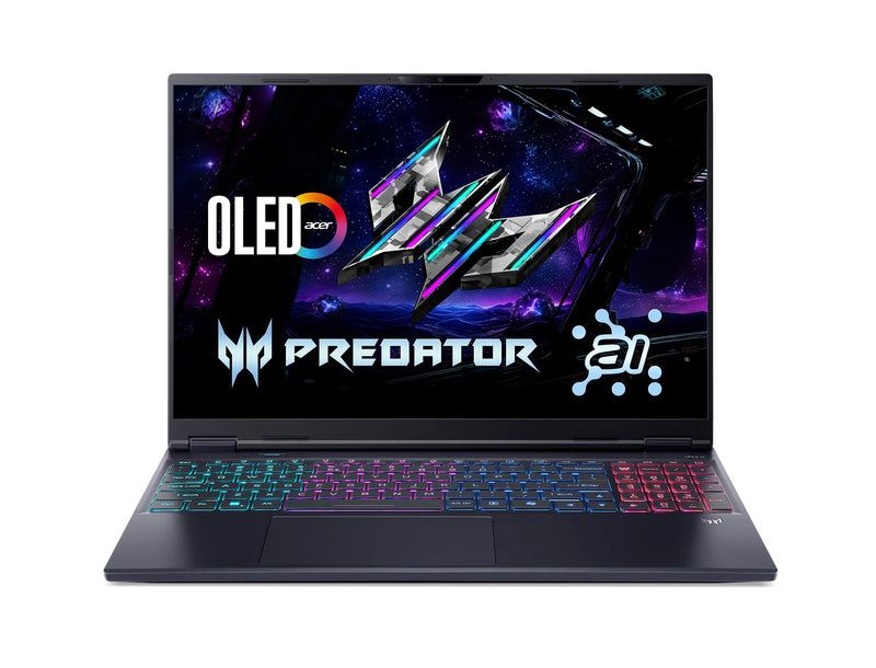 Acer - Predator Helios Neo 16S AI Gaming Laptop - 16" OLED 240Hz - Intel Core Ultra 9 - NVIDIA GeForce RTX 5070Ti  32GB  1TB - Obsidian Black