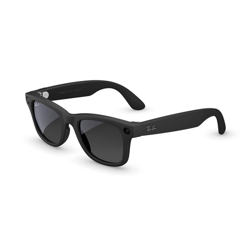 Ray-Ban Meta - Wayfarer (Gen 2) glasses with Meta AI Audio Photo Video Compatibility - Polarized Graphite lenses - Matte Black