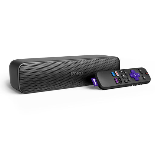 Roku - Streambar SE  2-in-1 TV Soundbar and 4K HDR Streaming Device Premium Speakers  Enhanced Speech Clarity - Black