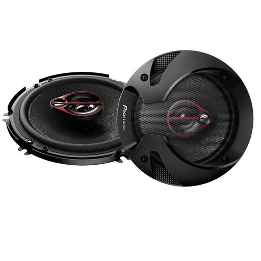 Pioneer - 6-1/2" - 3-way 300 W Max Power Coaxial Speakers (pair) - Black