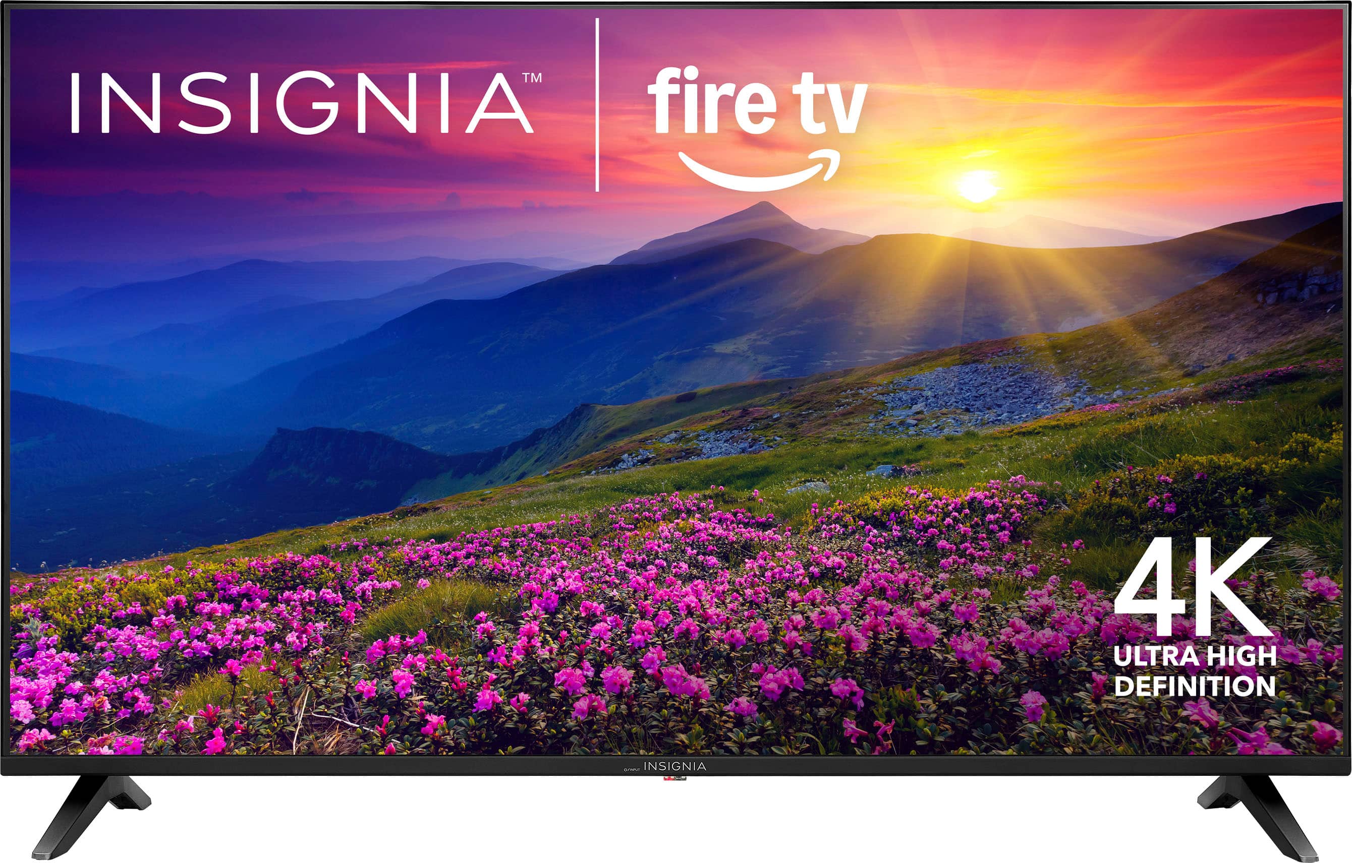 Insignia - 50” Class F50 Series LED 4K UHD Smart Fire TV - Thumbnail 4