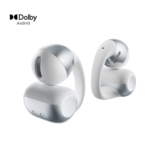 Shokz - OpenDots 2 Open-Ear Clip-On True Wireless Bluetooth Earbuds - Gray