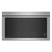 KitchenAid - 1.1 Cu. Ft. Over-the-Range Microwave with Flush Built-in Design and PrintShield Finish - Stainless Steel