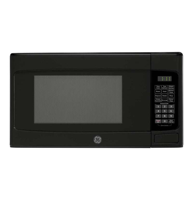 GE - 1.1 Cu. Ft. Countertop Microwave with Convenience Cooking Controls - Black
