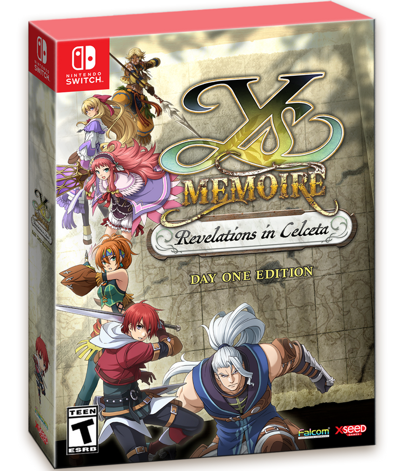 Ys Memoire Revelations in Celceta Day One Edition - Nintendo Switch