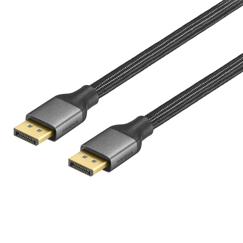 Insignia - 6 ft. 16K DisplayPort Cable - Black