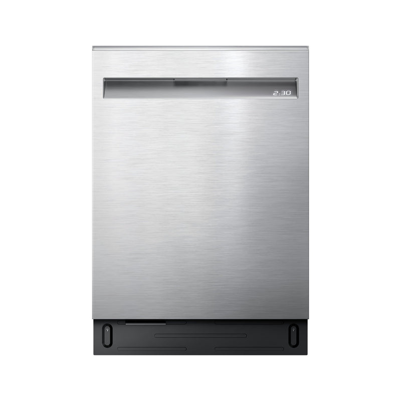 Midea - STRAWash 24" Top Control Built-In Dishwasher with Total Tumbler Clean SENSOR TruDry 44 dB - Stainless Steel