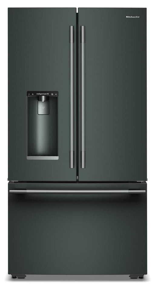 KitchenAid - Counter-Depth French Door Refrigerator with Intelligent Auto Fill - Juniper