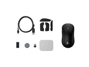 Logitech - PRO X SUPERLIGHT 2c LIGHTSPEED Lightweight Compact Wireless Optical HERO 2 Sensor 44 000 DPI Gaming Mouse for PC - Wireless - Black