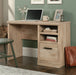 Sauder - Aspen Post Single Ped Desk Pmo - Prime Oak