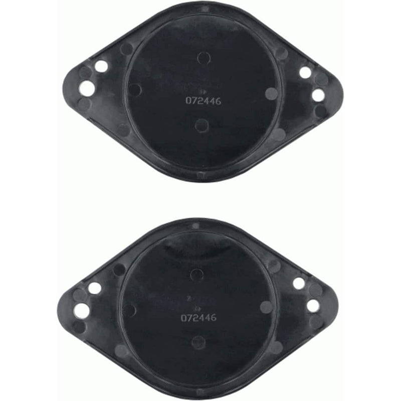Metra - Speaker Adapter Plate for Select Toyota 2022-2024 Vehicles (2-Pack) - Black