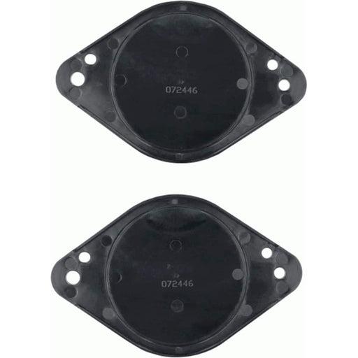 Metra - Speaker Adapter Plate for Select Toyota 2022-2024 Vehicles (2-Pack) - Black