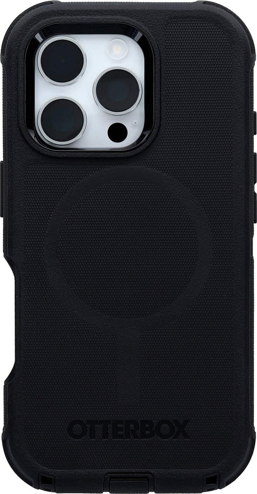 OtterBox - Defender Series Pro Hard Shell for MagSafe for Apple iPhone 16 Pro - Black