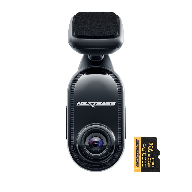 Nextbase - 2K Piqo Dash Cam  Compact 2K with GPS WiFi Bluetooth Parking Mode  SOS - Black
