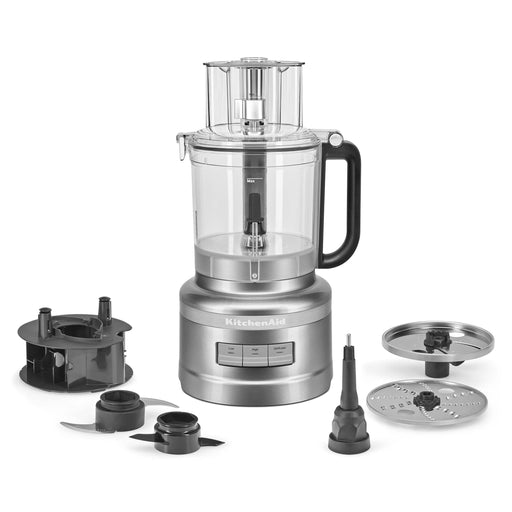 KitchenAid - 13-Cup Food Processor with Work Bowl - Contour Silver