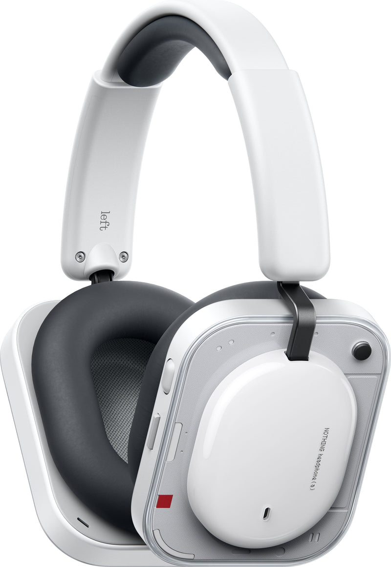 Nothing - Headphone (a) Wireless Over-Ear Bluetooth Headphones - White