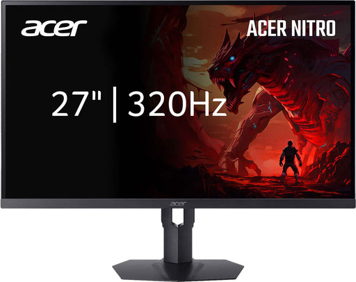 Acer - Nitro XV275U F5biipprx 27" IPS MiniLED WQHD AMD FreeSync Premium Gaming Monitor Native 320Hz1ms(DisplayPort 2 x HDMI) - Black