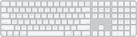 Magic Keyboard with Touch ID and Numeric Keypad for Mac models with Apple silicon (USB-C) - White Keys