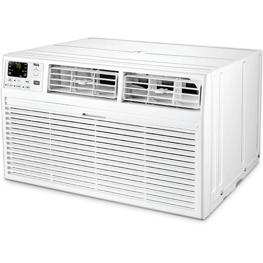 TCL - 450 Sq. Ft. 10000 BTU Smart 230V Through-the-Wall Air Conditioner with Wi-Fi and Remote - White