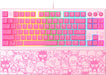 Razer - Ornata V3 TKL Wired Mecha-Membrane Gaming Keyboard with Chroma RGB Backlighting - Hello Kitty Edition - Pink